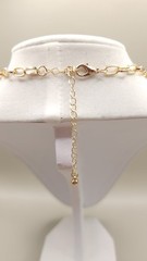 Vintage 1982 Avon Tourmaline Impressions Pendant Necklace Signed 17″ Multi-Stone