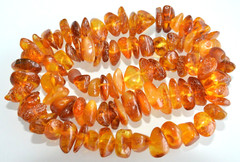 43gr RUSSIAN SOVIET BALTIC AMBER BEAD NECKLACE 琥珀 BRACELET STONE PENDANT EARRING
