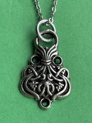 Vintage pewter Clasp Pendant necklace 🇳🇴 Norwegian! NEW STYLE!