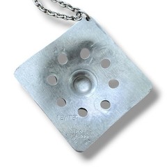 Vintage 1960’s Rolf Buodd Signed Pewter Pendant Brutalist Viking Nordic Norway