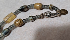 Vintage Signed Teresa Goodall Necklace Boho-Chic Art Fashion