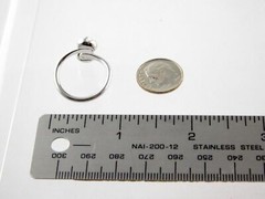 Sarah Coventry Silver Plated Metal Double Rose Bypass Ring Size 8 Weighs 4g
