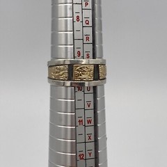 Vintage 1990’s ring 18k/sterling .925 Peruvian Inca