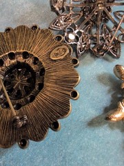 4 Vintage Brooch Lot. Premier Design, Liz Clairborne, Coro And An Unsigned…