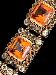 Exceptional Vintage Hobe Rhinestone Bracelet