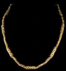 Stunning Vintage Estate Goldtone Signed MMA CMA 24” Necklace