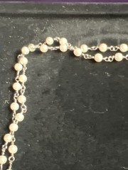 VTG NOS SIGNED JJJ 925 STERLING Endless Necklace Star Pendant #JG55