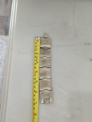 Alpaca MOP Silver Wide Bracelet Signed EGS GUAD JAL, HECHO EN MEXICO