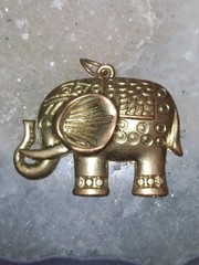 Vintage Elephant Pendant