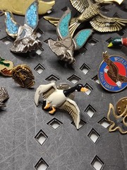 Lot Of Bird Themed Pins Bird Pin Lot MDTAR