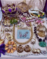 Vintage Estate Costume Jewelry Lot! AVON, NAPIER and more!