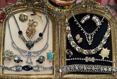 True Missouri Estate XXL Vtg Jewelry Lot Eisenberg Ice 925 Weiss Swoboda Mexico