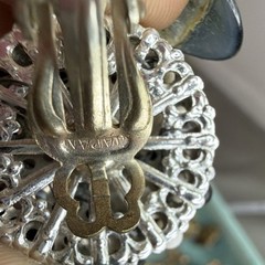 Japan, Germany Vintage Jewelry Lot, Earrings,Coin Bracelets