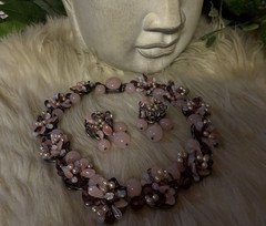 Louis Rousselet For Chanel 1930’s OR 1950’s ERA Stunning And Glamorous Pink Set!