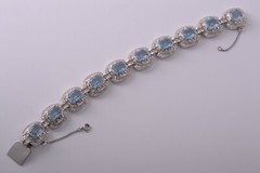 Silver 1950’s Bling Bracelet