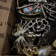 Vintage to Now Jewelry Lot, ALL WEARABLE Untested. No Broken. Box A5