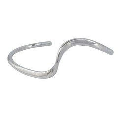 Vintage Sterling Silver 925 | Twisted Wire Cuff Bracelet | 6.75″