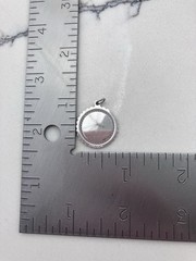 Vintage 925 Sterling Silver Happy 20th Anniversary Love Wedding Charm Pendant
