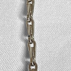 Vintage Art Deco LIND GAL Sterling Silver Signed LG 16″ Necklace