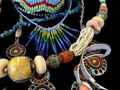 Lot Of Vintage Southwestern Necklaces/Bracelets/Earrings~1970s-90s