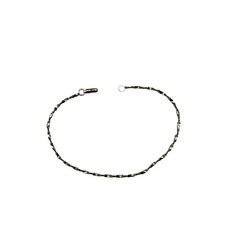 Vintage Ross Simons Bracelet Sterling Silver Dainty Twist Chain S Link 6.75 inch