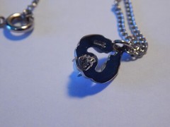 VTG 1970S 80S NECKLACE REAL PEARL MOTHER MARY BABY JESUS