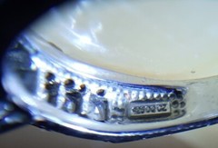 Wedding Ring Sz 10 NICE CZs Faux Diamonds Sterling Silver Engagement Vacation