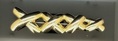 4 Vintage Gold And Silver Brooches