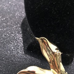 Very Rare vintage ￼Jomaz, for Joseph Mazer, Two Peas in a Pod brooch