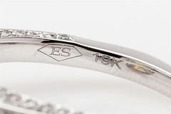 New $8000 5.50ct Natural Yellow Sapphire VS G Diamond 19k Gold HALO Wedding Ring