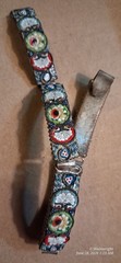 VTG/Antique 5 Micromosaic Italian Bracelets Tesserae Millefiori Glass Inlay