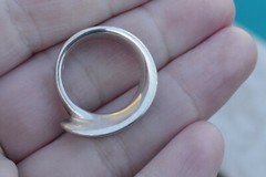 Vintage Robert Lee Morris Sterling Silver Ring – Size 5.75 / 9.6 Grams