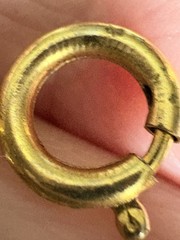 Vintage Lavender Rose Bracelet Yellow Gold Filled 7.25 Inches