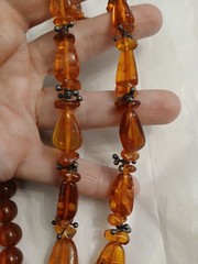 Amber Jewelry Lot Reconstituted & Baltic Amber Mixed Lot READ Descrip