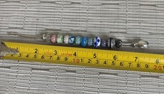 Michael Anthony Sterling Silver Memories Charm Bracelet & 12 charms 7,5 in 31g