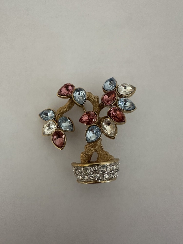 Atwood and Sawyer Tree of Life Brooch Bonsai