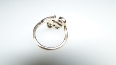 🌟Antique 14K Gold Nouveau Diamond Ring Lovely Design Size 6 3/4