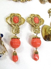 Vintage Jewelry Lot Many Trifari plus Monet KJL Barrera Coventry Rhinestone too