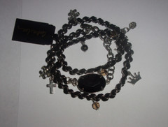 NEW WITH TAG COOKIE LEE BRACELET OR NECKLACE-23191 SILVERTONE READ DESCRIPTION