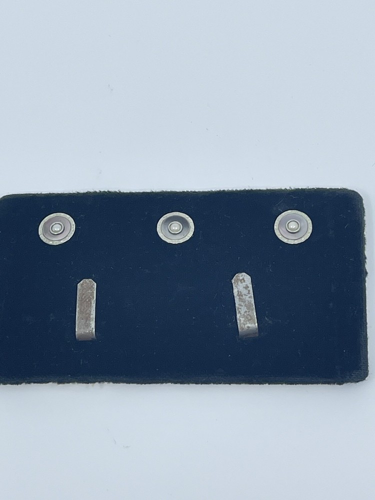 Krementz Larter shirt Bodkin studs Mother of pearl and seed pearl center