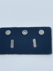 Krementz Larter shirt Bodkin studs Mother of pearl and seed pearl center