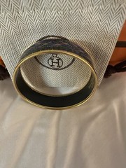 Hermes Vintage Enamel Bangle Bracelet