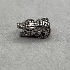 Vintage Sterling Silver Alligator Charm