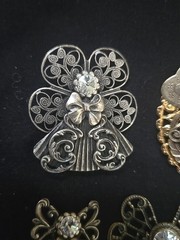 Vtg 90s Jane’s Angels of Love (AOL), Multi Tone Angel Pin/ Brooche Lot