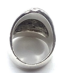 Modernist Solid Sterling Silver / 925 NF Ring Size 5.5