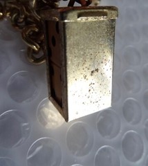 dICE CAGE CHARM BRACELET METAL UNISEX KITSCHY VINTAGE COSTUME JEWELRY neocurio