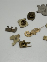 Lot Of 10 Piece Pin Brooch Multicolor Sizes Varies VINTAGE