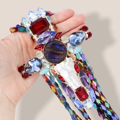 Hanna Bernhard, Haute Couture, L’OFFICIEL FEATURED, Decorative Cross Necklace