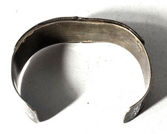Vtg Sterling Silver SOUTHWESTERN Old Pawn Turquoise Cuff Bracelet Lot