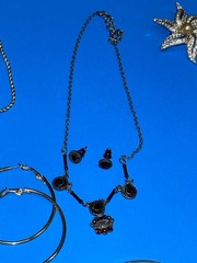 Costume Jewelry Lot! Necklaces, Earrings, Pins, Bracelets – See Pics!!